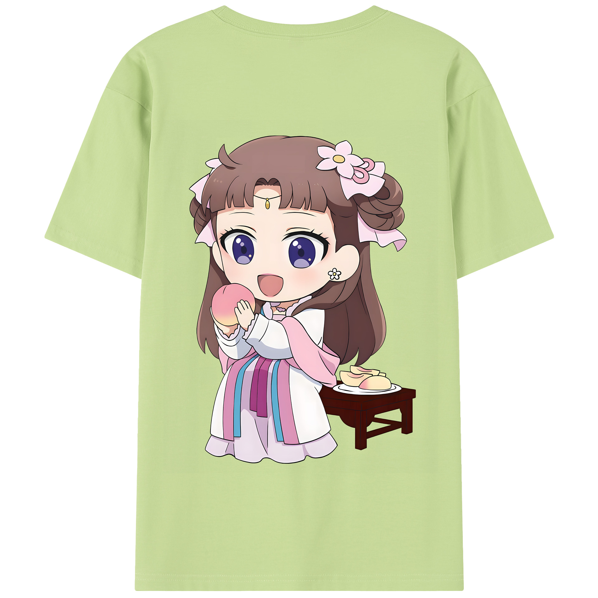 （画像用） 薬屋のひとりごと The Apothecary Diaries 綿100％半袖Tシャツ（背面プリント）